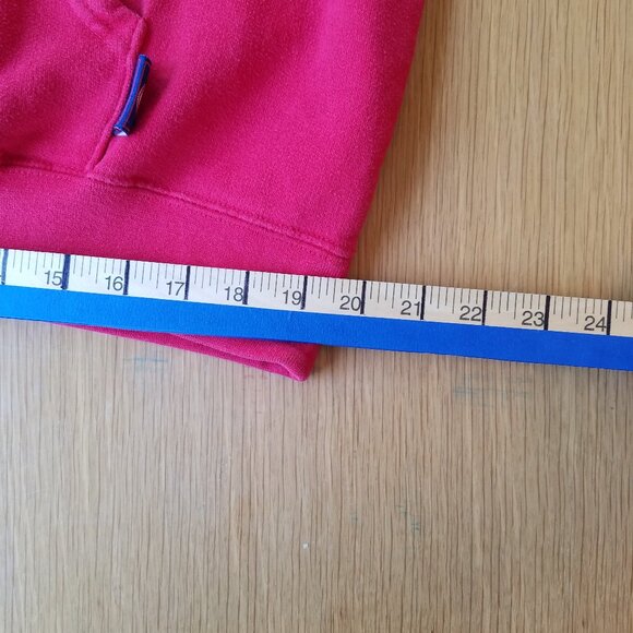 NFL Team Apparel Retro Patriots Logo Red and Blue Hoodie Jacket - Picture 12 of 14